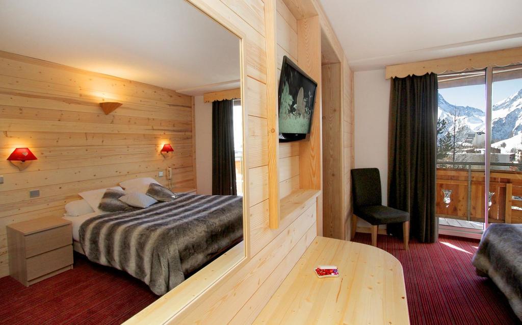 Hotel Adret Les Deux Alpes Rom bilde